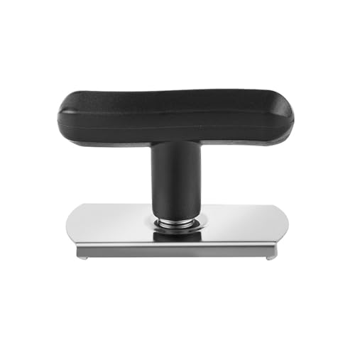 SHINROAD Gearter Design Flaschenöffner Senior-freundlicher Edelstahlglas für schwache Hände verstellbare rostbesichtige Senioren Schnell einfacher Deckel kocht robust Schwarz von SHINROAD