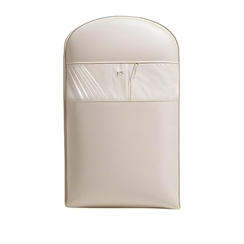 SHINROAD Kleidersack zum Aufhängen, platzsparend, mit selbstkomprimierendem Reißverschluss, große Kapazität, Staubschutz für Kleidung, wasserdicht, platzsparend, Beige, 90 cm SHINROAD Kleidersack zum Aufhängen, platzsparend, mit selbstkomprimierendem Reißverschluss, große Kapazität, Staubschutz für Kleidung, wasserdicht, platzsparend, Beige, 90 cm von SHINROAD