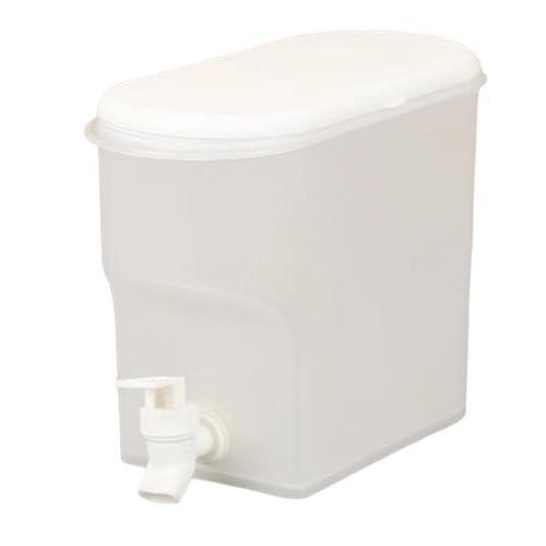 SHINROAD Kühlschrank-Safe-Getränkspender 350L Wasserkrug Spender 350L Getränkespender Kaltwassereimer mit Wasserhahn Weiß von SHINROAD
