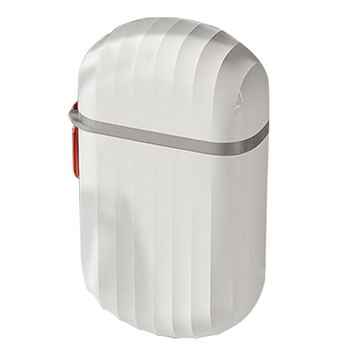 SHINROAD Lecksocken Seifenkoffer tragbarer Container-Transparent-Box mit Entwässerungsfunktion Schloss Design Staubsicherer und lecksicherer Reisehalter für Geschäftsreise Weiß von SHINROAD