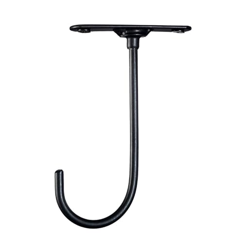 SHINROAD Metall Bananenhaken Hängende Bananen Organizer Selbstkleber Metall Bananenhalterung Haken für Unterkabinett Stagelrost-resistente robuste Obstorganisator Schwarz von SHINROAD