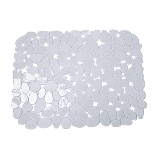 SHINROAD Multifunktionale Spüle Matte PVC Geschirrspülmatte Kieselwaschbecken Matte Anti-Skid-Drainage Anti-Clog-Küche Spüle Beschützer transparent Einheitsgröße SHINROAD Multifunktionale Spüle Matte PVC Geschirrspülmatte Kieselwaschbecken Matte Anti-Skid-Drainage Anti-Clog-Küche Spüle Beschützer transparent Einheitsgröße von SHINROAD