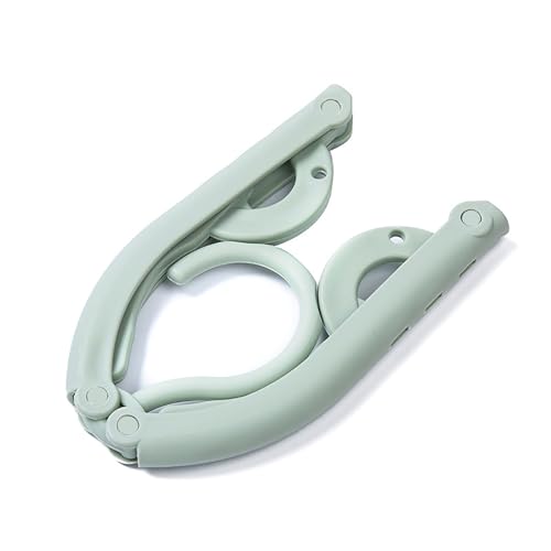 SHINROAD Reisebügel, zusammenklappbar, tragbar, rutschfest, für Jacken, Hemden, platzsparendes Design, reisefreundlich, kompakt, Kleider-Organizer, stark, grün, 16 Stück SHINROAD Reisebügel, zusammenklappbar, tragbar, rutschfest, für Jacken, Hemden, platzsparendes Design, reisefreundlich, kompakt, Kleider-Organizer, stark, grün, 16 Stück von SHINROAD