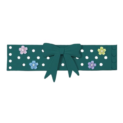 SHINROAD Strapazierfähiger Silikon-Becher-Schutz, Wasserhülle für 1,2 l Trinkgläser mit Kirschblüten-Design, rutschfest, zum Selbermachen, Schleife, Blumenanhänger-Set, Grün SHINROAD Strapazierfähiger Silikon-Becher-Schutz, Wasserhülle für 1,2 l Trinkgläser mit Kirschblüten-Design, rutschfest, zum Selbermachen, Schleife, Blumenanhänger-Set, Grün von SHINROAD