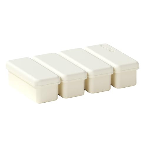 SHINROAD Unabhängige Fächer Eishersteller Silikon Gefrierschrank Lebensmittel Formen Würfelschale mit Deckel langsam schmelzend großer Schimmel für Ladensuppensauce Brühe Lebensmittelqualität Weiß SHINROAD Unabhängige Fächer Eishersteller Silikon Gefrierschrank Lebensmittel Formen Würfelschale mit Deckel langsam schmelzend großer Schimmel für Ladensuppensauce Brühe Lebensmittelqualität Weiß von SHINROAD