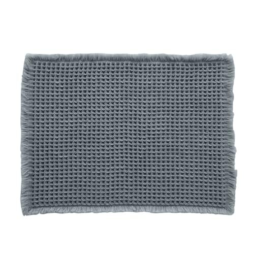 SHINROAD Weiche Badezimmermatte, rutschfest, saugfähig, mit rutschfester Unterseite, schnell trocknend, Waffel-Badewanne für Eingangsbereich, Badewanne, Dusche, sicher, staubfrei, Super Grau, Größe L SHINROAD Weiche Badezimmermatte, rutschfest, saugfähig, mit rutschfester Unterseite, schnell trocknend, Waffel-Badewanne für Eingangsbereich, Badewanne, Dusche, sicher, staubfrei, Super Grau, Größe L von SHINROAD