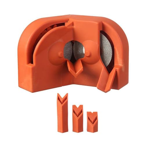 Tragbarer Bohrerschleifer, kompakt, leistungsstark, Mehrzweck-Schärfer, leicht, einfach zu bedienen, Küchenmesser, Schleifen, A von SHINROAD