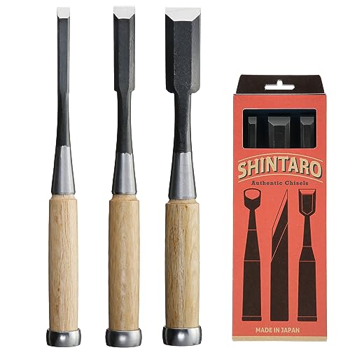 SHINTARO authentisches japanisches Meißelset 3 Stück von SHINTARO