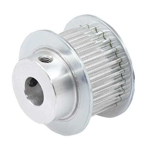 1 stück HTD 3 M 34 Zähne Zahnriemenscheibe Bohrung 4mm-19mm for Riemenbreite 6/10/15mm Synchronriemenrad Mit Passfedernut 30 Zähne CNC-Getriebe(6.35mm,34 T/For Belt 10mm) von SHIOFRCN