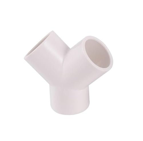 SHIOFRCN 1 Stück PVC-Innendurchmesser 20/25/32 mm ID 3-Wege-Stecker Wasserrohr Y-Adapter Gartenbewässerungssystem Rohrverbindungsstücke UPVC PVC-Rohrverbindungen(25mm) von SHIOFRCN