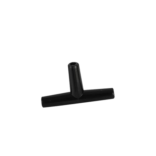 SHIOFRCN 10 Stück Sprinkler-Bewässerungssystem 4 mm T-Stück 90-Grad-Winkelstück Wasserschlauchanschlüsse Rohrschlauchanschluss Joiner Tropfsystem(A) von SHIOFRCN