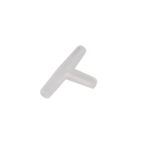 SHIOFRCN 10 Stück Sprinkler-Bewässerungssystem 4 mm T-Stück 90-Grad-Winkelstück Wasserschlauchanschlüsse Rohrschlauchanschluss Joiner Tropfsystem(E) von SHIOFRCN