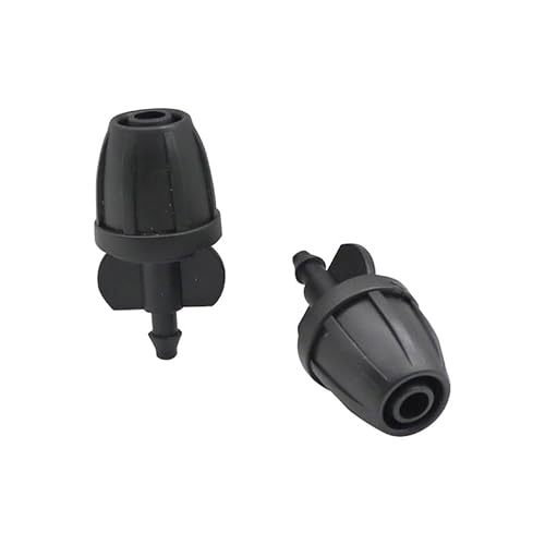 SHIOFRCN 10 stücke 8/11mm Bis 4/7mm Schlauch Schnittstelle Direkt Kopf Mit Kontermutter Stecker Tropf bewässerung Schlauch Verteiler Bewässerung Rohr Armaturen von SHIOFRCN