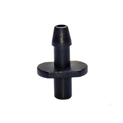 SHIOFRCN 100 Stücke Stacheldraht 3/5 Stecker Gerade Widerhaken Pfeil Tropfadapter 1/8 "Tropfbewässerungsarmaturen Tropfer Emitter Zubehör von SHIOFRCN