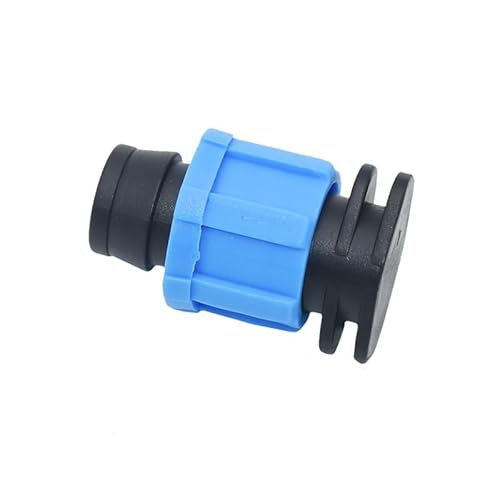 SHIOFRCN 100Pcs 16mm Bewässerung Tropf Band Ende Stecker Kontermutter Wasser Dichtung Stecker for Landwirtschaft Gewächshaus for Bewässerung von SHIOFRCN
