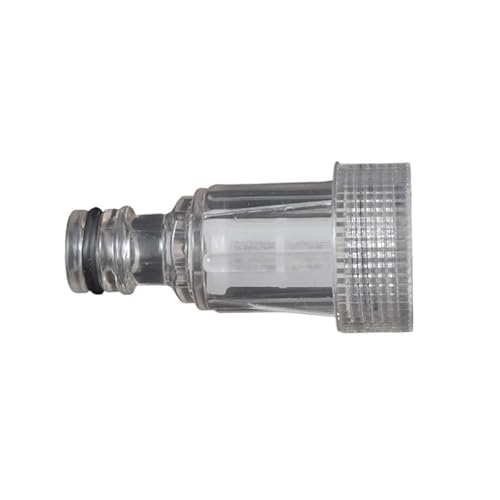 SHIOFRCN 1Pc 3/4 "Garten Wasser Schnelle Anschlüsse Auto Waschmaschine Universal Nippel Filter Pumpe Transparent Filter Bildschirm for Einlass von SHIOFRCN
