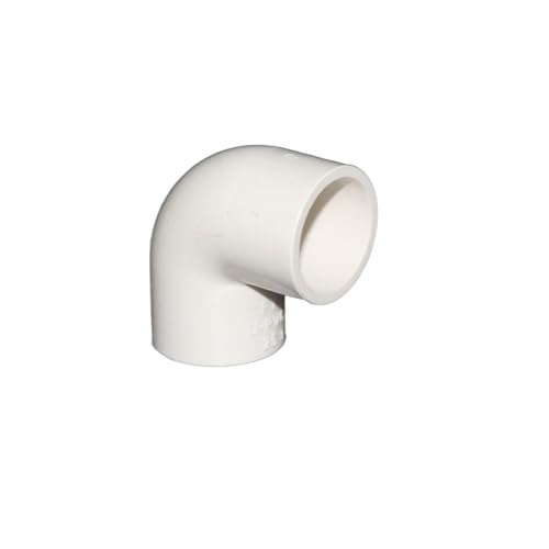 SHIOFRCN 1pc 20/25/32mm PVC Ellenbogen Stecker L Stecker PVC Wasser Rohr Verbindung Garten Bewässerung Rohr verbindungen Aquarium Armaturen(White,20mm) von SHIOFRCN