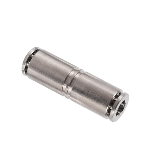 SHIOFRCN 1pc 4/6/8/10/12 Mm Direkt Push-Anschluss Vernickelt Kupfer Pu Rohr Schnell Release pneumatische Direkt Push-Verbindung Armaturen(12mm) von SHIOFRCN