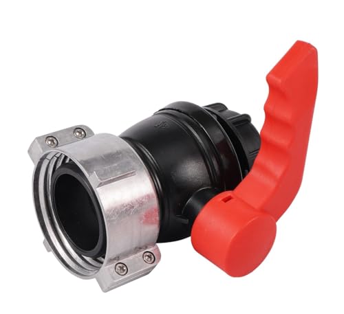 SHIOFRCN 1pc 62/75/ 80mm Bis 60mm Grobgewinde Kugelhahn IBC Tank Unterstützung Adapter BC tragen Tank Adapter Kugelhahn IBC Kugelhahn Stecker(62mm) von SHIOFRCN