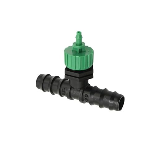 SHIOFRCN 20 Stück Gartenschlauch 20 mm bis 4/7 Wasserverteiler Reduzierstück T-Stück Anschluss Schlauch 3-Wege-Anschluss von SHIOFRCN