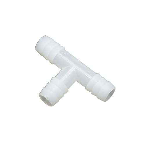 SHIOFRCN 25 stücke Garten Bewässerung 8mm T Barb Stecker 8/11 Garten Schlauch Tees Splitter 3/8 "Adapter for Gewächshaus Gartenarbeit Wasser System von SHIOFRCN