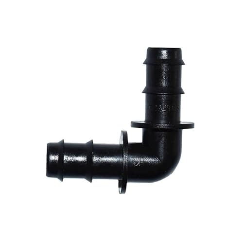 SHIOFRCN 50 Stück 16 mm Gartenschlauchanschluss Ellenbogen Widerhaken Knie 90 Grad Ellenbogen Schlauch Reparatur Adapter Bewässerungssystem Armaturen SHIOFRCN 50 Stück 16 mm Gartenschlauchanschluss Ellenbogen Widerhaken Knie 90 Grad Ellenbogen Schlauch Reparatur Adapter Bewässerungssystem Armaturen von SHIOFRCN