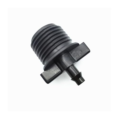 SHIOFRCN 8 stücke 1/2 Zoll Gewinde Auf 4mm Schlauchtüllen Bewässerung Schalter Stecker Joint Garten Micro Bewässerung Teile X-über for 4/7mm Schlauch von SHIOFRCN