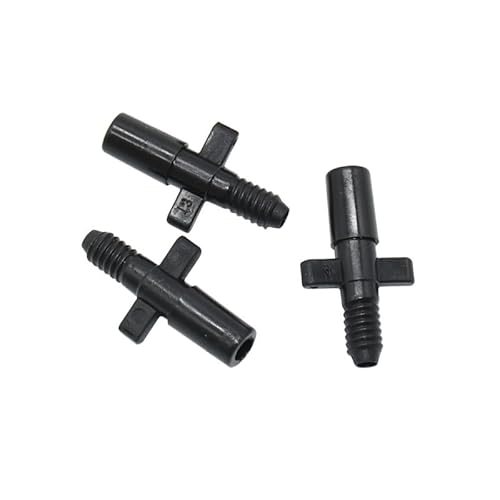 SHIOFRCN 800 stücke 6mm Gewinde Gerade Stecker Spray Düse Stecker Mit Garten Bewässerung Düse Armaturen Verwendung for PVC Rohr von SHIOFRCN