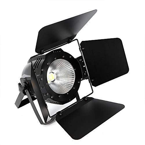 200W LED Par Bühnenbeleuchtung 2 in 1 Bühnenlicht Strahler COB Außen Spot Licht IP64 Scheinwerfer Spot Licht DMX-512, Master/Slave, Sound, Auto Filmstütze Licht von SHIOUCY