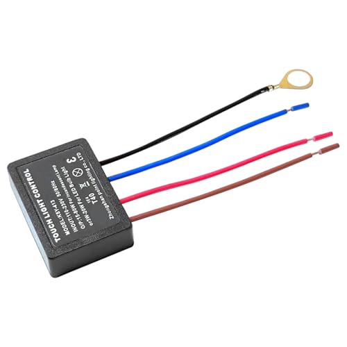 Dimmer Light Switch, Touch Lamp Control -Modul mit 3 Stufen Dimmfunktionssensor -Steuerungssteuerungsschalter für Lampen Ersatzkit Dimmer Light Switch, Touch Lamp Control -Modul mit 3 Stufen Dimmfunktionssensor -Steuerungssteuerungsschalter für Lampen Ersatzkit von SHITOOMFE