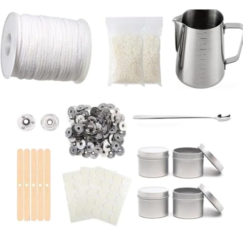 Kerzen Selber Machen Set Kerzenherstellung Zubehör Kit DIY Candle Making Kit Kinder Erwachsene Einsteigerset Kerzen Dochten Set mit Dochthalter,Kerzenschmelzbecher,Rührlöffel,Bienenwachs,Aufkleber Kerzen Selber Machen Set Kerzenherstellung Zubehör Kit DIY Candle Making Kit Kinder Erwachsene Einsteigerset Kerzen Dochten Set mit Dochthalter,Kerzenschmelzbecher,Rührlöffel,Bienenwachs,Aufkleber von SHJOEE