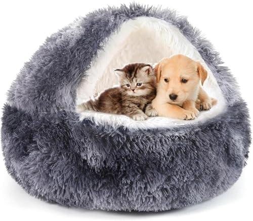 SHJOEE Flauschig Hundebett Muschelform 60cm Katzenbett Warm Tierbett Haustierbett Waschbar Hundesofa Katzensofa Plüsch Hundekorb Katzenkorb Weiche Kuschelbett für Den Schlaf im Innenbereich SHJOEE Flauschig Hundebett Muschelform 60cm Katzenbett Warm Tierbett Haustierbett Waschbar Hundesofa Katzensofa Plüsch Hundekorb Katzenkorb Weiche Kuschelbett für Den Schlaf im Innenbereich von SHJOEE