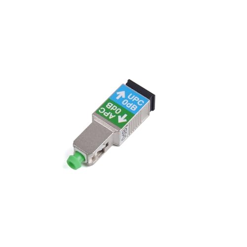 1/2/5 PCS Fiber Optic Adapter UPC SC FC Stecker auf UPC SC FC Buchse 0dB Dämpfer Singlemode 1200nm-1600nm Stecker(5PCS ASC-M to USC-F) von SHMKBDPF