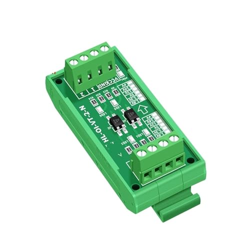 1,8 V 3,3 V 5 V 12 V 24 V Zweikanal-Optokoppler-Isolationsplatine PLC-Signalpegelspannung PLC-Pegelumwandlung Einzelmodul(Input 3.3V,OUTPUT PNP_OUTPUT 3.3V) von SHMKBDPF