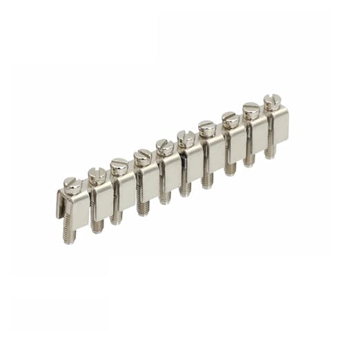 10 Stück DIKD 1.5 3-polige Sensor-Schraubverbinder 2,5 mm² 6 Leiter DIN-Schiene 3-polige Reihenklemme DIKD1.5(FBI10-6) von SHMKBDPF