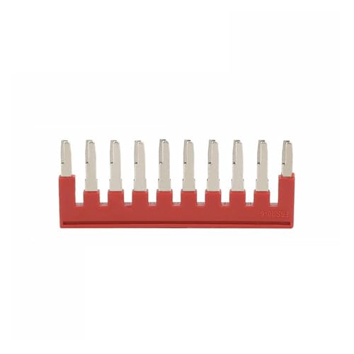 10 Stück PT4-TW PT-Serie 3 Leiter Push-In-Klemmen 4 mm2 Dual PT 4-TW Draht Elektrischer Anschluss DIN-Schienenanschlussblöcke(Bridge FBS10-6) von SHMKBDPF