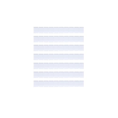 10 Stück PTTB 1,5/S Doppelstock-Anschlussblock for Einstecken in die DIN-Schiene, 4 Leiter, PT 1,5 mm², Kabel-Draht-Anschluss, PTTB1.5, PTTB-1.5(Blank Marker ZBFM3.5) von SHMKBDPF
