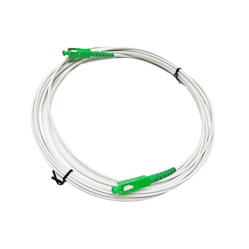 10 Stück SC-SC, abgewinkelter physischer Kontakt, elfenbeinfarbener LSZH-Mantel, Singlemode G657A2 SX(5m) von SHMKBDPF