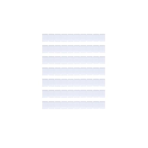 10 Stück ST2.5-3L Dreifach-Federkäfig-Hutschienenverbinder 6 Anschlüsse 2,5 mm² 28-14 AWG Elektrische Reihenklemmen ST 2.5-3L(Blank MArker ZBFM5) von SHMKBDPF