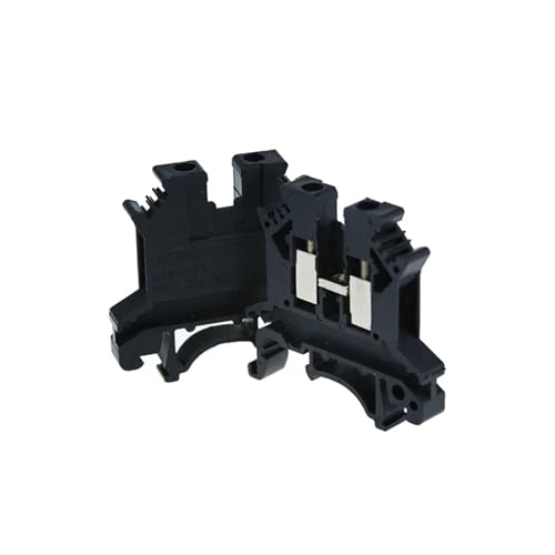 10 stücke DIN Rail Terminal Blöcke UK-2.5B Draht Leiter Stecker Schraube Verbindung Terminal Blöcke UK2.5B(Black) von SHMKBDPF