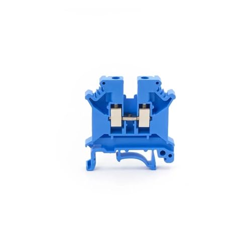 10 stücke DIN Rail Terminal Blöcke UK-5N Stecker Schraube Verbindung Verdrahtung Leiter UK5N Terminal Blöcke(BLUE) von SHMKBDPF