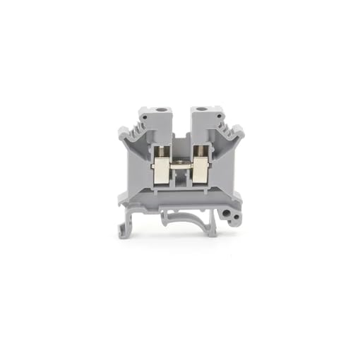10 stücke DIN Rail Terminal Blöcke UK-5N Stecker Schraube Verbindung Verdrahtung Leiter UK5N Terminal Blöcke(GRAY) von SHMKBDPF