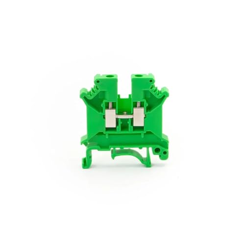 10 stücke DIN Rail Terminal Blöcke UK-5N Stecker Schraube Verbindung Verdrahtung Leiter UK5N Terminal Blöcke(Green) von SHMKBDPF