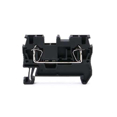 10 stücke DIN rail terminal block ST-2.5 pull zurück frühling stecker ohne schrauben kupfer draht leiter ST2.5(Black) von SHMKBDPF