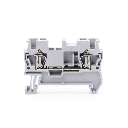 10 stücke DIN rail terminal block ST-2.5 pull zurück frühling stecker ohne schrauben kupfer draht leiter ST2.5(GRAY) von SHMKBDPF