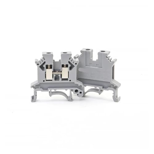 10 stücke DIN rail terminal block UK-2.5B draht leiter stecker schraube verbindung terminal block UK2.5B(GRAY) von SHMKBDPF