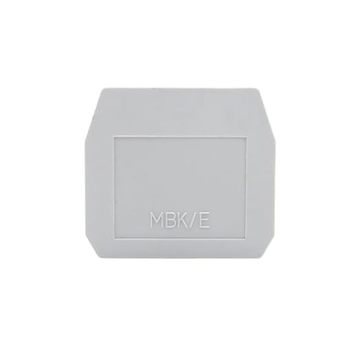 10 stücke MBK3/EZ MBK5/EZ Mini Terminal Blöcke, DIN Schiene Durch Wand Schraube Draht Stecker 2,5 mm2 Kabel Draht(End Cover-10pcs) von SHMKBDPF