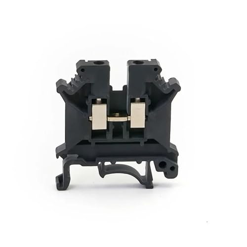 10 stücke UK-5N DIN Rail Terminal Block Anschluss Schraube Verbindung Verdrahtung Leiter UK5N Terminal Block(Black) von SHMKBDPF