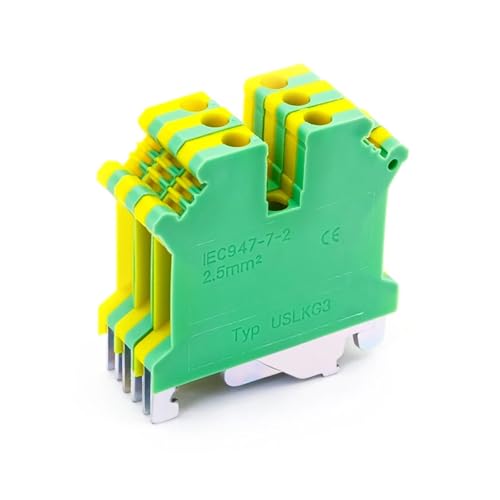 10 stücke USLKG-3N Schraube Schiene Terminal Block Boden Stecker USLKG3N PE Leiter 10 stücke USLKG-3N Schraube Schiene Terminal Block Boden Stecker USLKG3N PE Leiter von SHMKBDPF