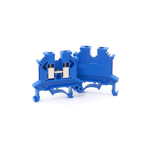100 stücke UK-2.5B 24-12AWG Din-schiene Draht Terminal Block Anschluss Schraube Verbindung Terminal Block UK2.5(BLUE) von SHMKBDPF